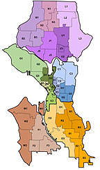 precinct police seattle map boundaries patrol department precincts gov