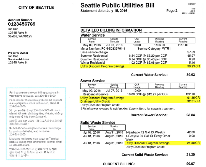 New Customer Information and Billing System Utilities seattle.gov