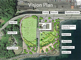 Smith Cove Park full site design plan thumbnail