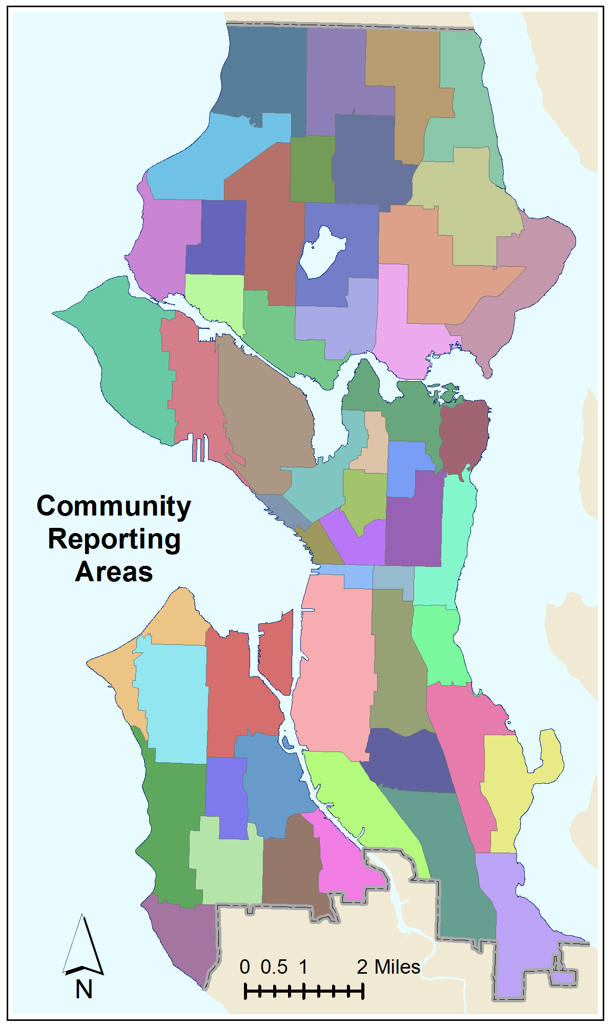 Census Tract Map Seattle Decennial Census - Opcd | Seattle.gov