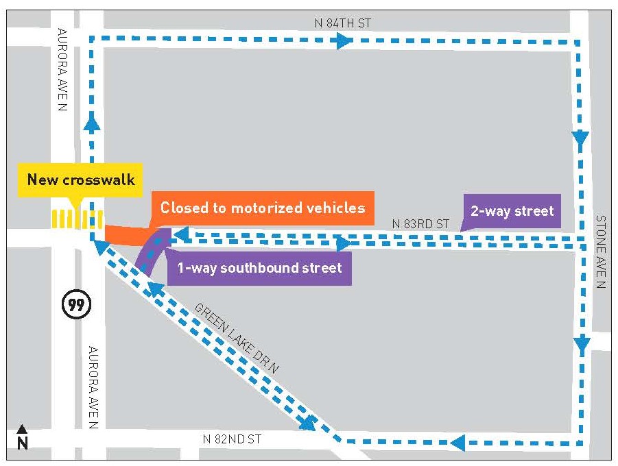 Aurora Ave N And N 83rd St Mobility Improvements Transportation Seattle Gov