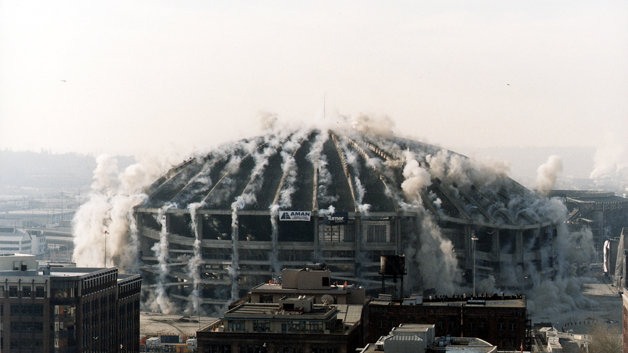 Kingdome implosion, 2000