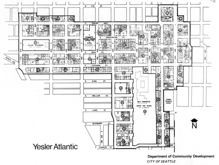 Yesler Atlantic map