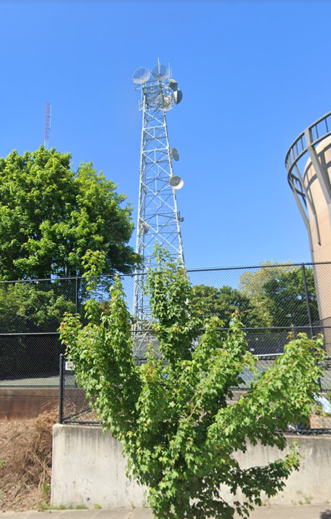 City Light's communications tower near 110 Lee Street