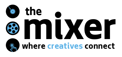 The Mixer: where creatives connect (logo)