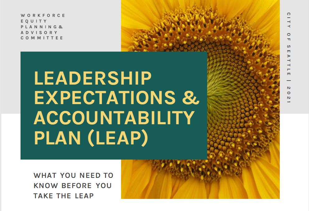 LEAP FAQ Cover Page