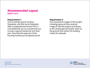 Recommended layout part 1