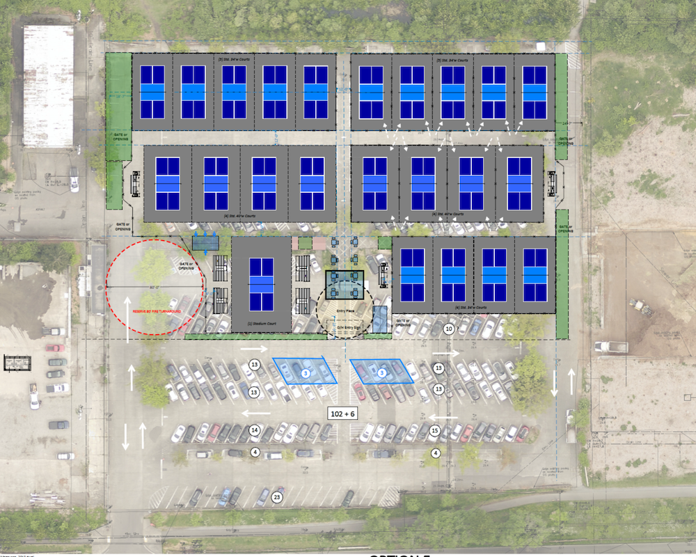 Magnuson Pickleball Courts Conceptual Design