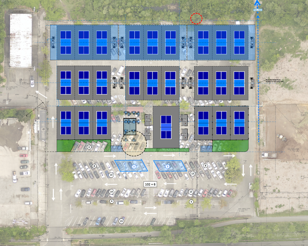 Magnuson Pickleball Courts Conceptual Design