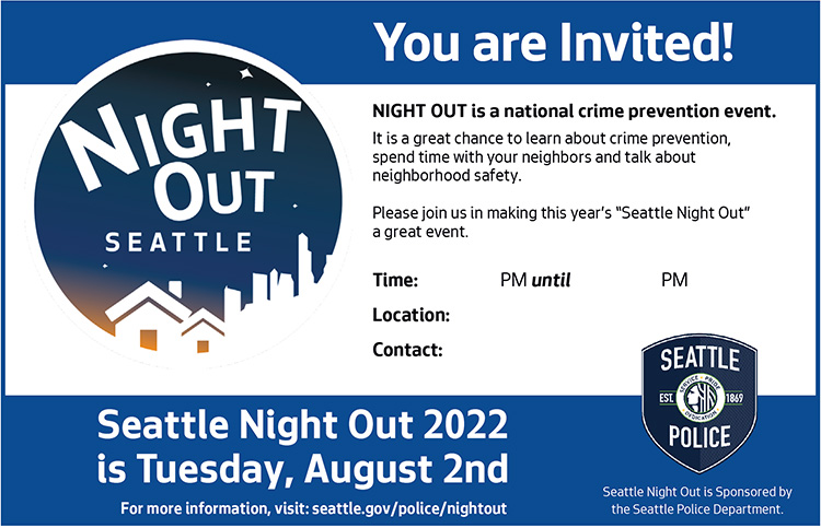 Night Out Invitation