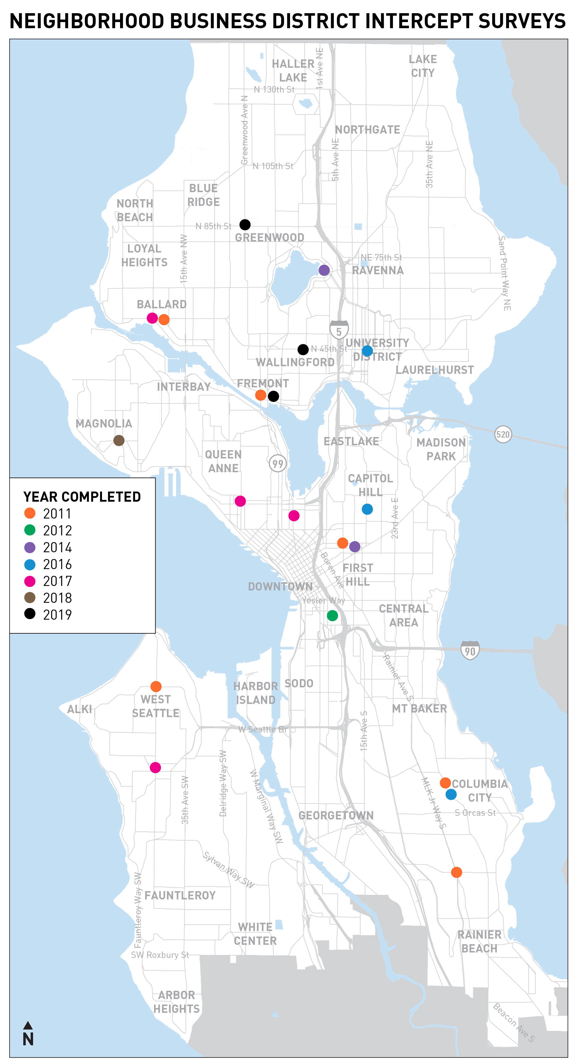 Neighborhood Survey Map 2019
