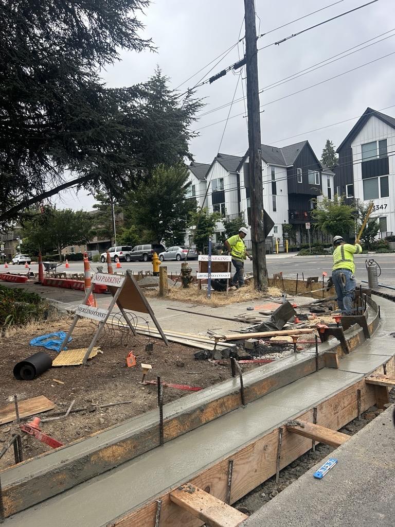 Greenwood Ave Construction