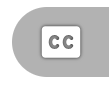 A screenshot image of CC, the closed caption icon, on the video screen