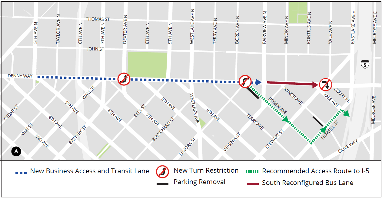 Map showing the project area and details described in the "Phase 2 &ndash; East" section.