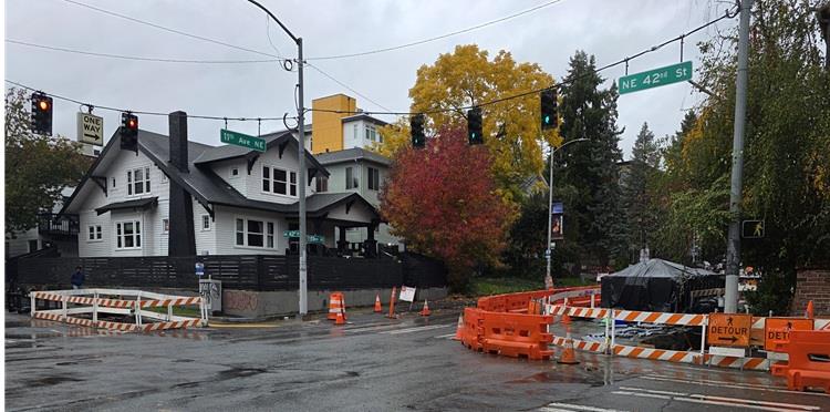 Work at 42nd and 11th