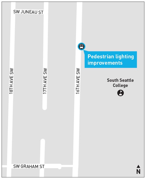 16th Ave SW Project Map