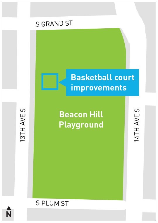 Beacon Hill Playfield Project Map