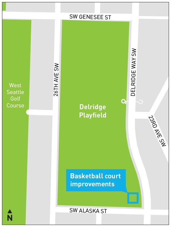 Delridge Community Center project map