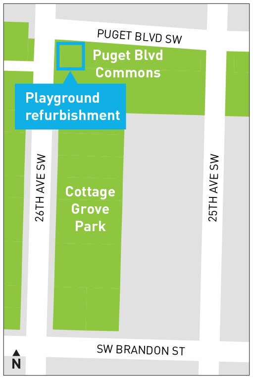 Puget Blvd Project Map