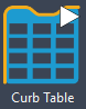 Curb Table icon for Seattle Tools Ribbon
