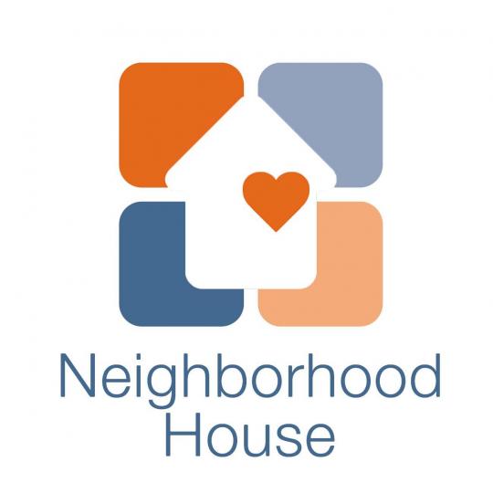 Multi-colored Neighborhood House Logo