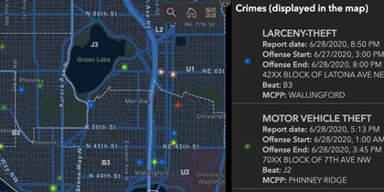 Crime Data Map