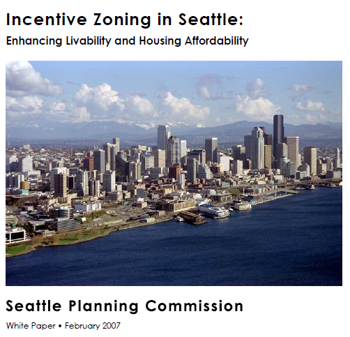 Incentive Zoning Recommendations Photo