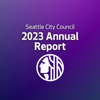 2023 Annual Report of the Seattle City Council