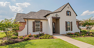 Street view of a house