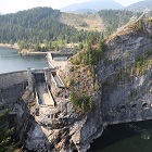 Aerial view of Boundary Dam