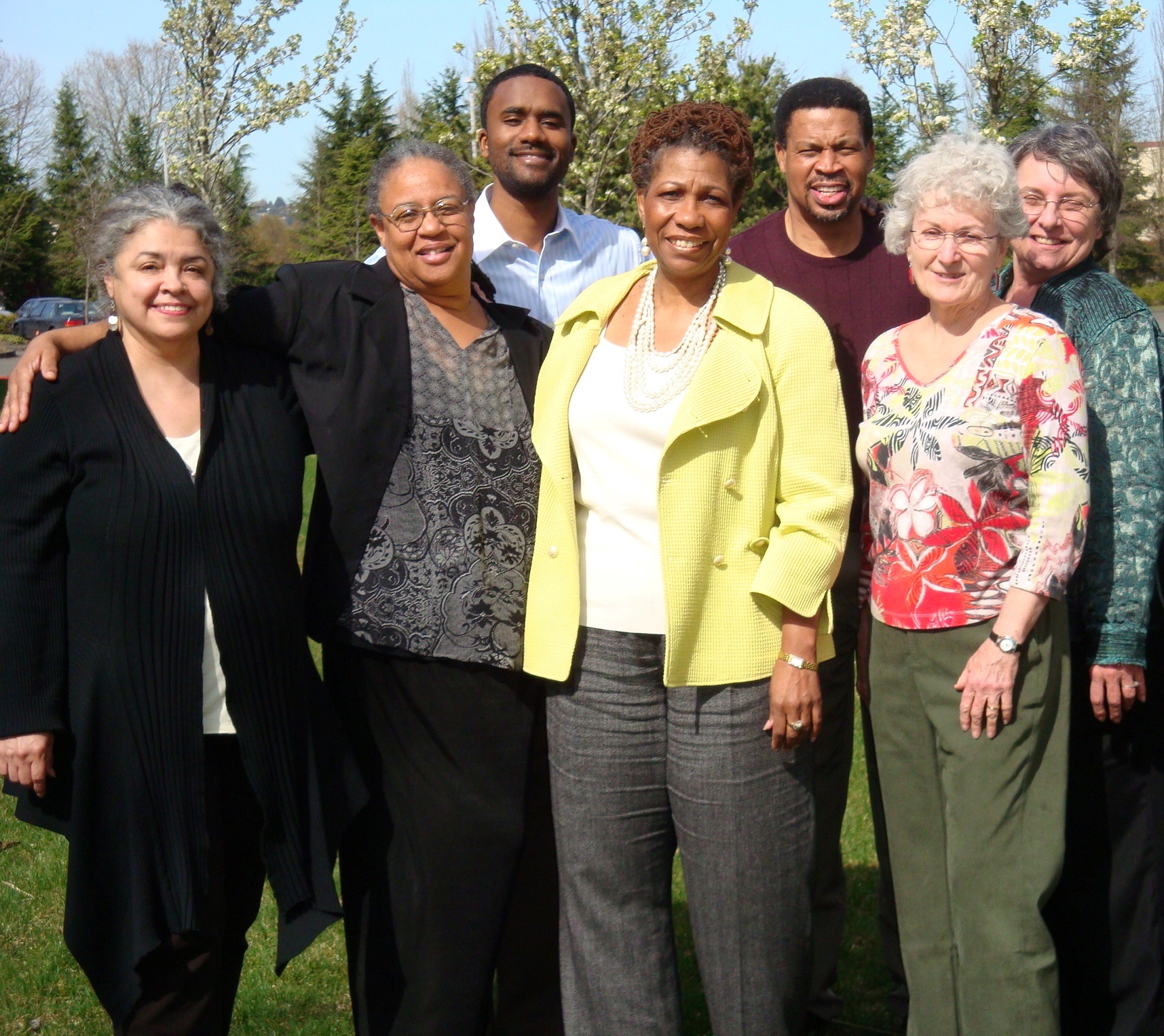 Group photo of the members of the Mayor's Council on African American Elders in 2018