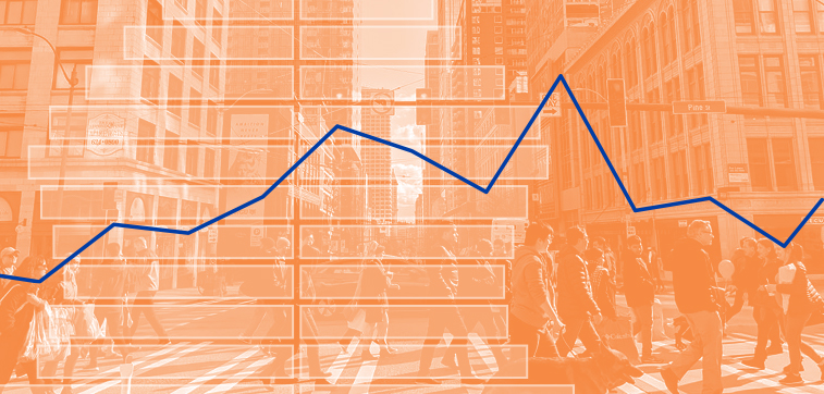 Image of a line graph going throughs highs and lows