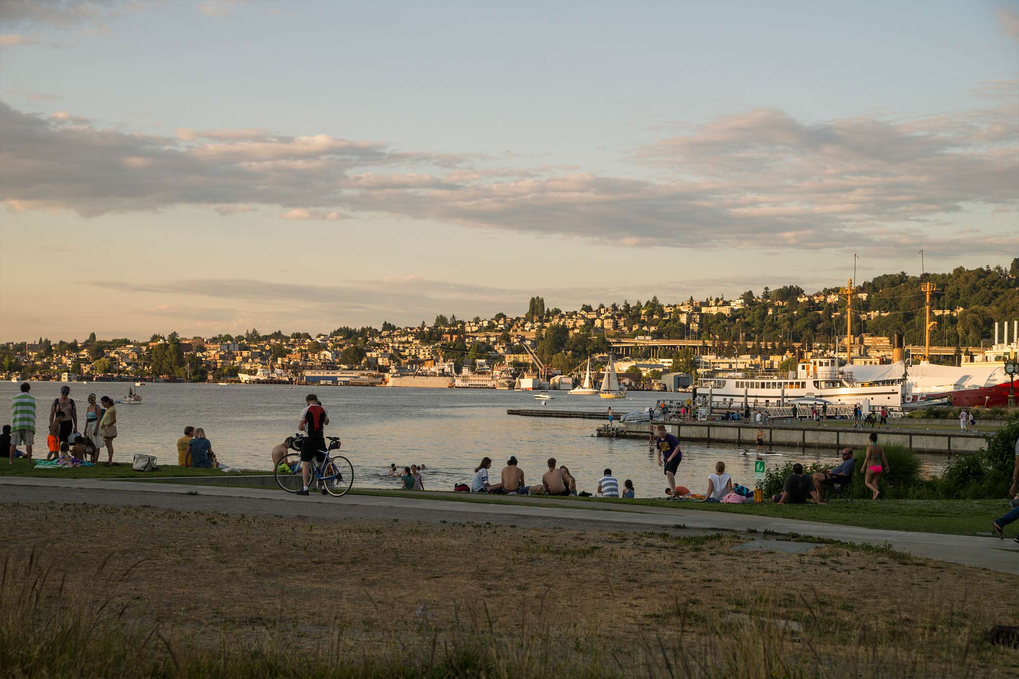 Lake Union Park  view of Lake Union - Photo by TIA International Photography