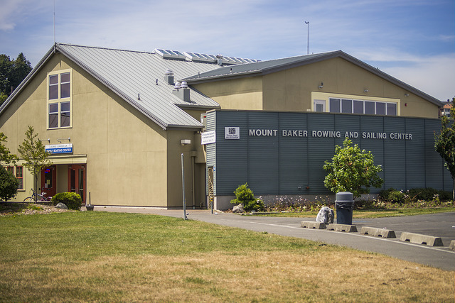 Outside of Mt. Baker Rowing and Sailing Center