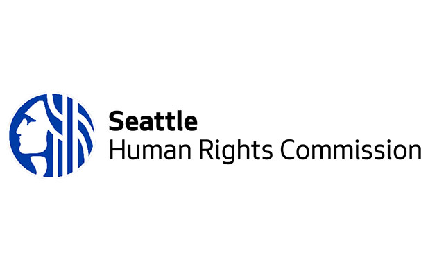 Logo for the Seattle Human Rights Commission. 