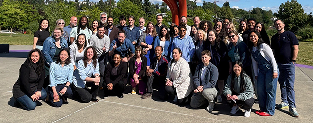 OED staff at their annual retreat