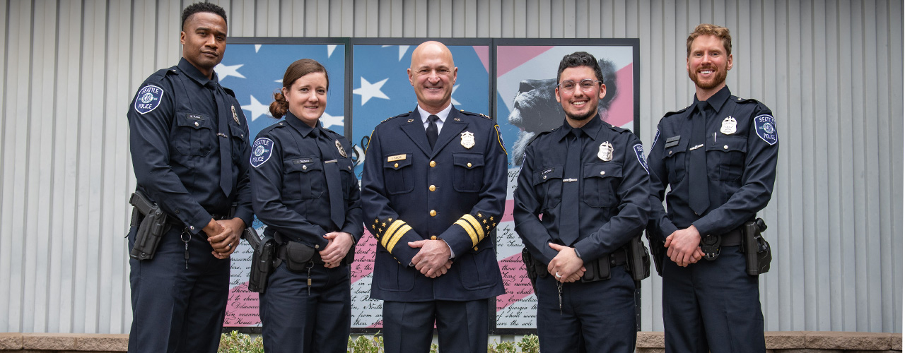 Officers after graduation