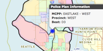 Photo of map